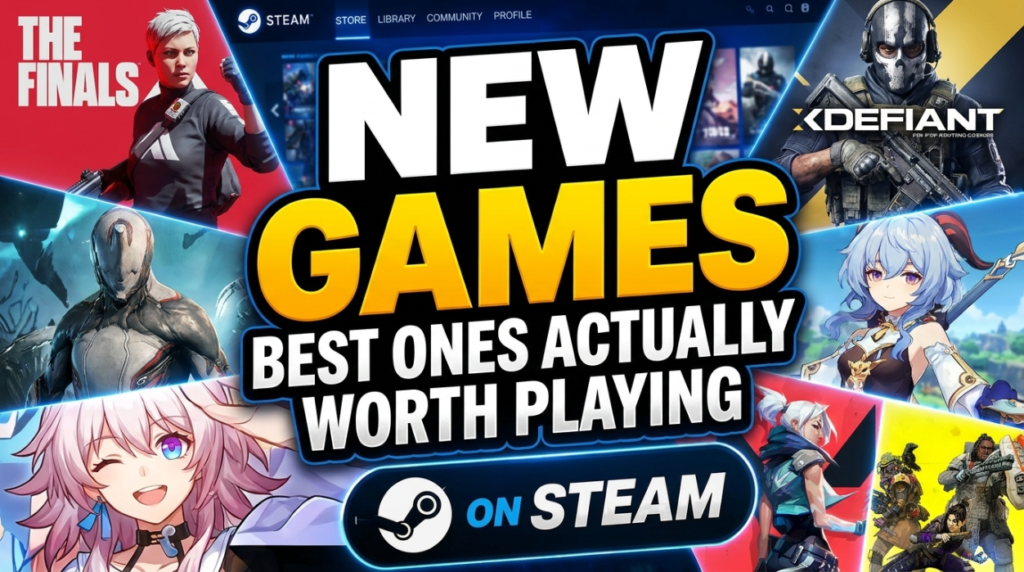 New Free Games on Steam: The Best Ones Actually Worth Playing