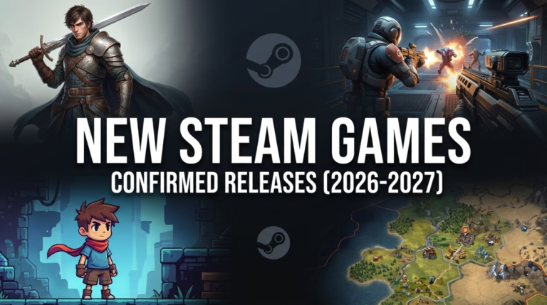New Steam Games Coming Out: Every Confirmed Release Date (2026-2027)