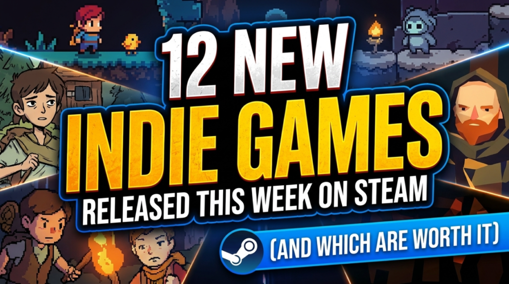 12 New Indie Games Released This Week on Steam (And Which Are Worth It)