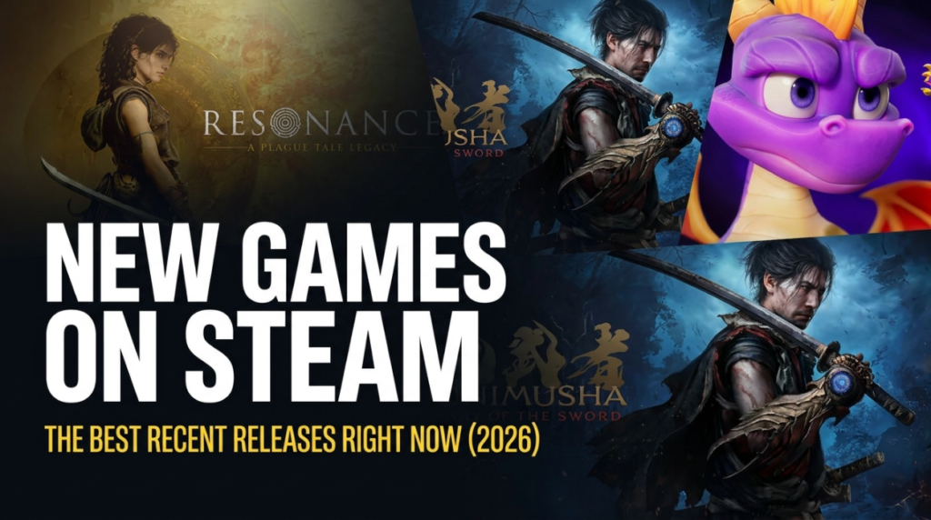 New Games on Steam: The Best Recent Releases Right Now (2026)