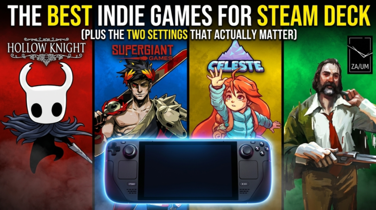 The Best Indie Games for Steam Deck (Plus the Two Settings That Actually Matter)