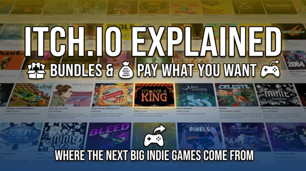 itch.io Explained: Bundles, Pay What You Want, and Where the Next Big Indie Games Come From