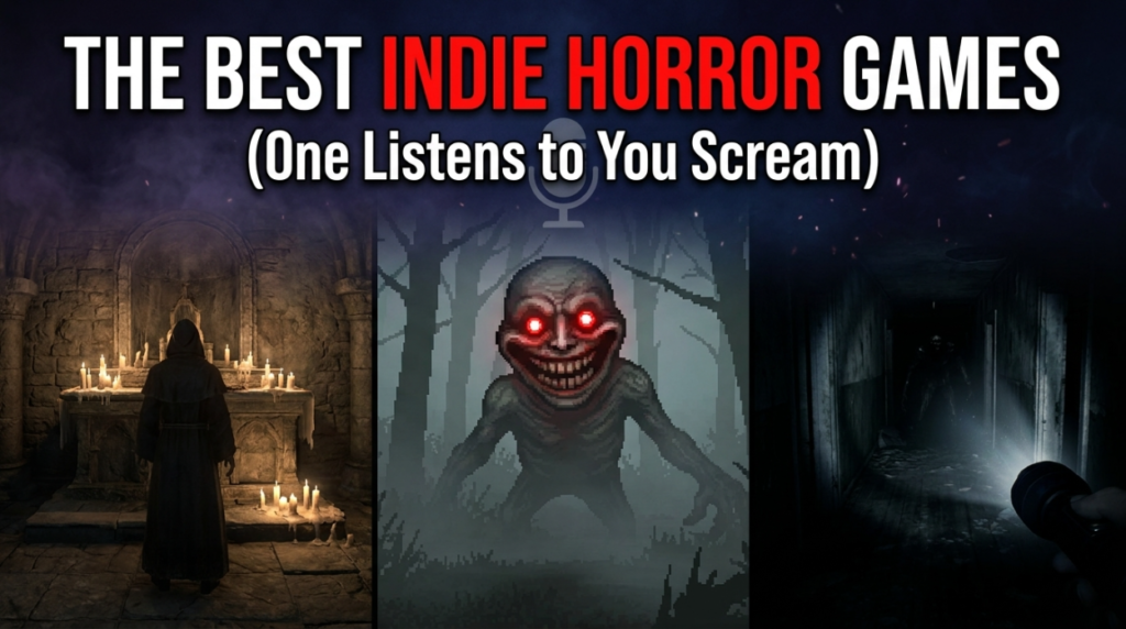 The Best Indie Horror Games Right Now (One Listens to You Scream)