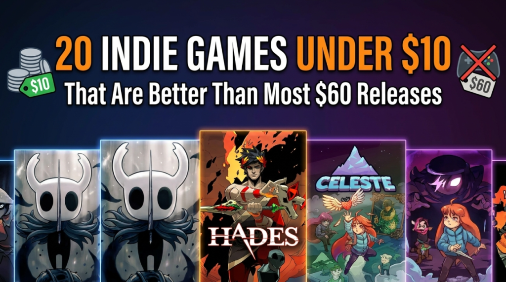 20 Indie Games Under $10 That Are Better Than Most $60 Releases