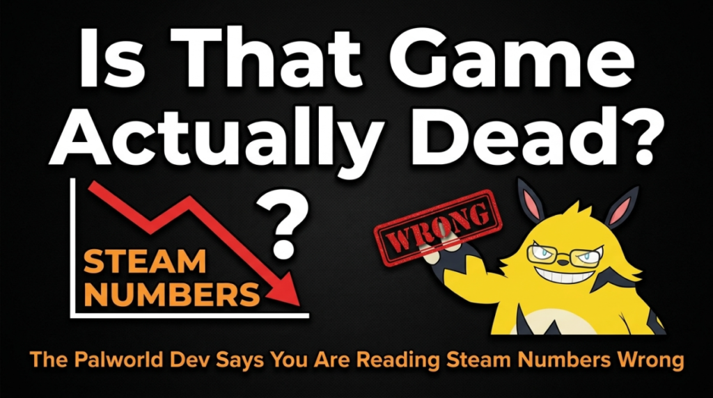 Is That Game Actually Dead? The Palworld Dev Says You Are Reading Steam Numbers Wrong