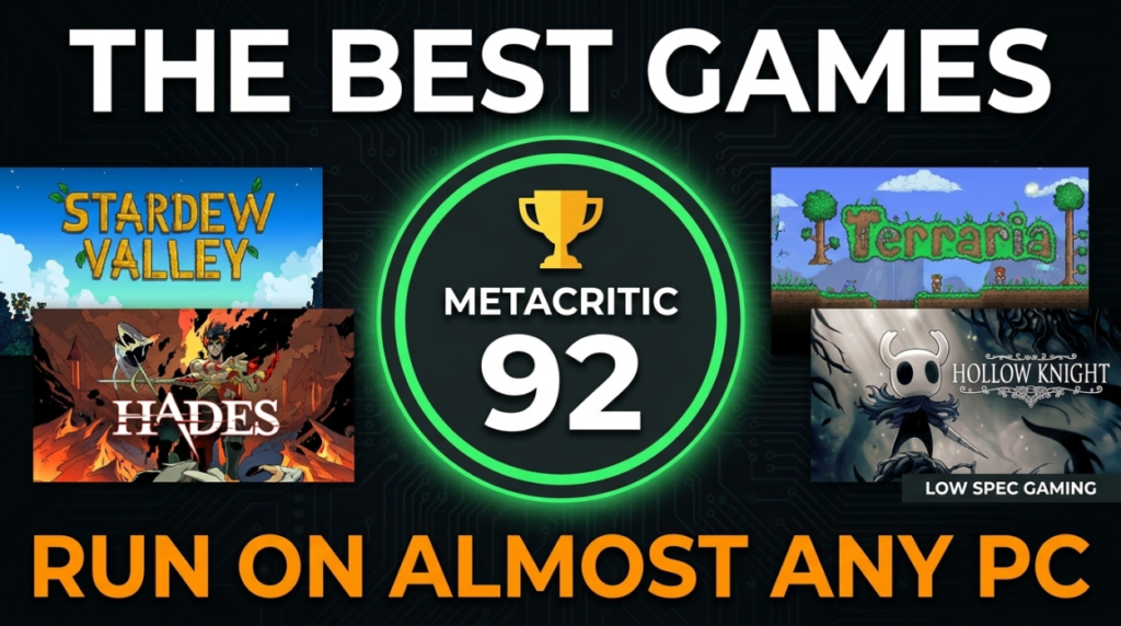 The Best Games That Run on Almost Any PC (Including a Metacritic 92)