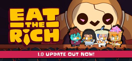 Eat the Rich: Greed Games key art