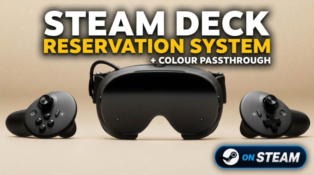 Steam Frame Just Got a Reservation System &mdash; And Colour Passthrough Is an Add-On