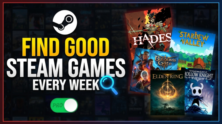 How I Find Good Steam Games Every Week (And What It Found This Time)